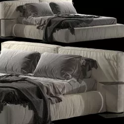 Bonaldo Fluff Open Bed 3D model