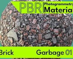 Brick-Garbage 01 Texture