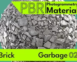Brick-Garbage 02 Texture