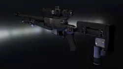  BT APR 308 sniper rifle Low-poly 3D model