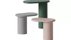 CANTILEVER SIDE TABLE - Monologue London 3D model