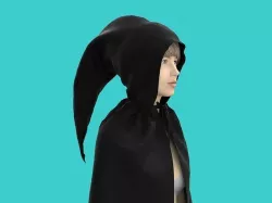 cape hood 3D model
