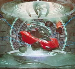 Car Factory Core Low-poly 3D model