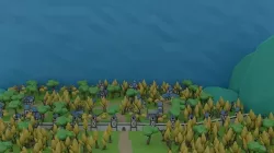 Cartoon fantasy elf city asset Low-poly 3D model