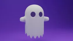 Cartoon Ghost 3D model