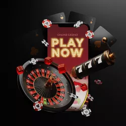 Casino Mobile App Scene 3D model