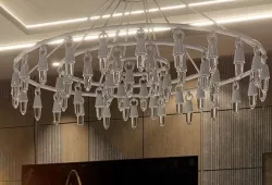 chandelier light  fanoos light Low-poly 3D model