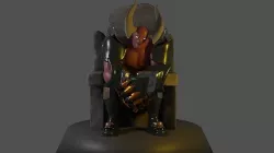 Chernobog 3D model