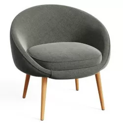 Claire Cocoon Chair 3D model