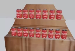 Coca cola 3D model