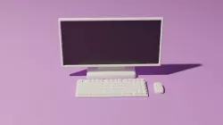 Computer 3D model