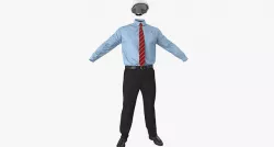 Construction Engineer Uniform  3D model