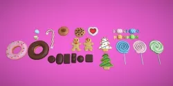 cookie 3D model