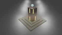 Cube-Cubo Low-poly 3D model
