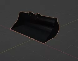 CW cleaning bucket 3D model