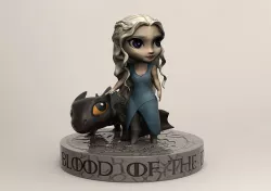 Daenerys chibi 3D model