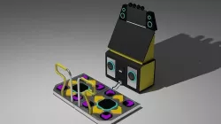 dance machine 3D model