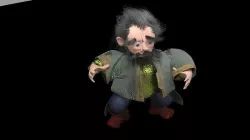 dancing dwarf 3D model