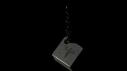 dice medal 3D model