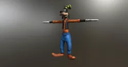 Disneys Goofy 3D model