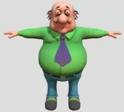 dr jhatka Iclone 3D models with rig and motions 3D model