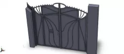 Dracula gate 3D model