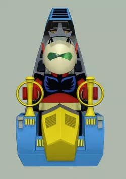 Duke Fleed Cockpit Lego Actarus Grendizer Goldorak Goldrake 3D model