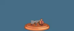 Dwarf Miner Accessories and Tools Low-poly 3D model