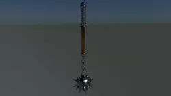 Dynamic Flail weapon 3D model