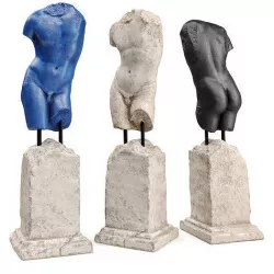 Eros torso pedestal 3D model
