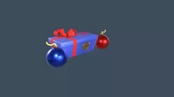 Explosive Christmas vol1 Low-poly 3D model