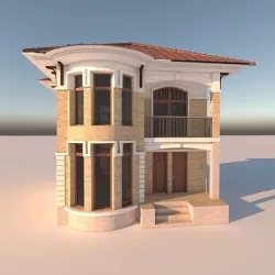 Family House 3D model