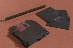 Floppy disk 3D model