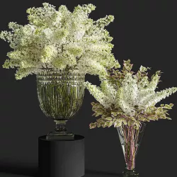 Flower Set 016 Lilac 3D model