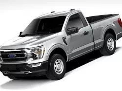 Ford F150 Base 2022 3D model