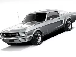 Ford Mustang Fastback 1967 3D model