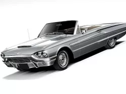 Ford Thunderbird 1965 Convertible 3D model