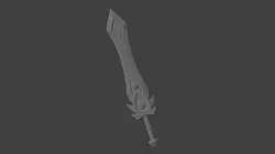 Garen Sword from League Of Legends 3D model