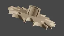 Geneva Wheel 3D model