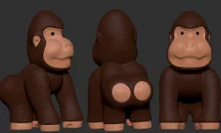 Gorilla 3D Model 3D model