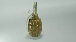 Grenade F1 Low-poly 3D model