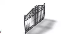 Guest house  Gate 3D model