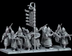 Heavy Spearmen Celestial Empire 3D model