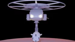 Hitech Drone 3D model
