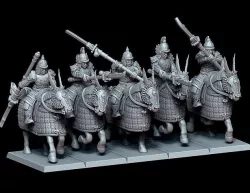 Horsemen of the celestial Empire 3D model