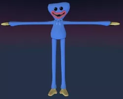 Huggy Wuggy - Poppy Playtime Game Ready Low-poly 3D model