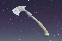 Ice Axe - Elemental Axe - Model 01 Low-poly 3D model
