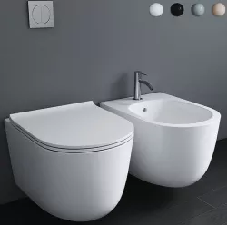 IDEAL STANDARD WALL HUNG WC AND BIDET 3D model