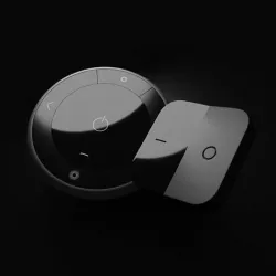 Ikea Smart Home Light Control Buttons 3D model