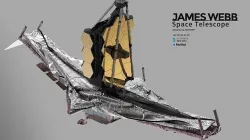 James Webb Space Telescope 3D model